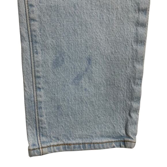 Levis Premium Wedgie Straight Button Fly Jeans Womens Size 25 x 26 - Picture 4 of 11
